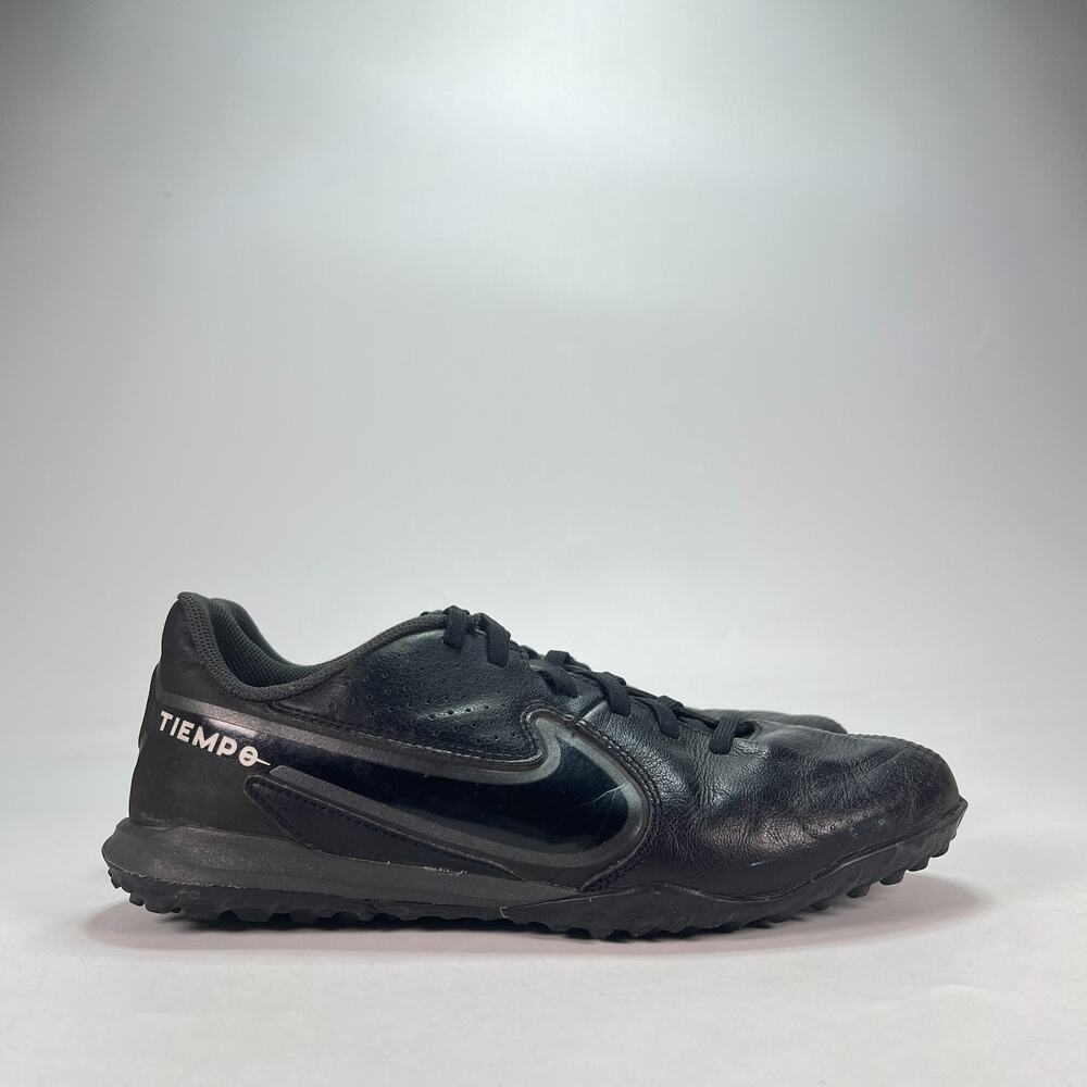 Nike Tiempo Legend 9 Academy TF Black Soccer Cleats DA1328-001 Youth Size 5.5Y